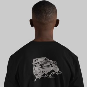 Alternative view of Thar Embroidered Oversized Unisex Tshirt
