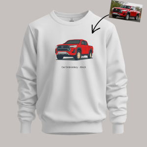 Custom Car Embroidery – Sweatshirt