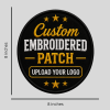 Custom Iron-On Embroidered Patches – 8inches