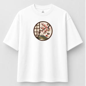 Alternative view of Cherry Blossom and Mount Fuzi