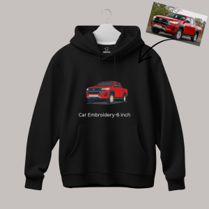 Custom Car Embroidery –Hoodie