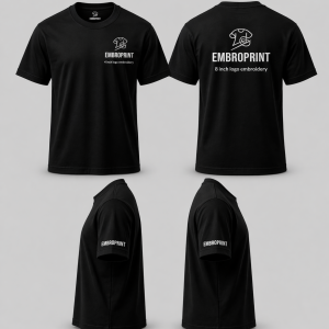 Alternative view of Oversize T-Shirt with Custom Logo Embroidery